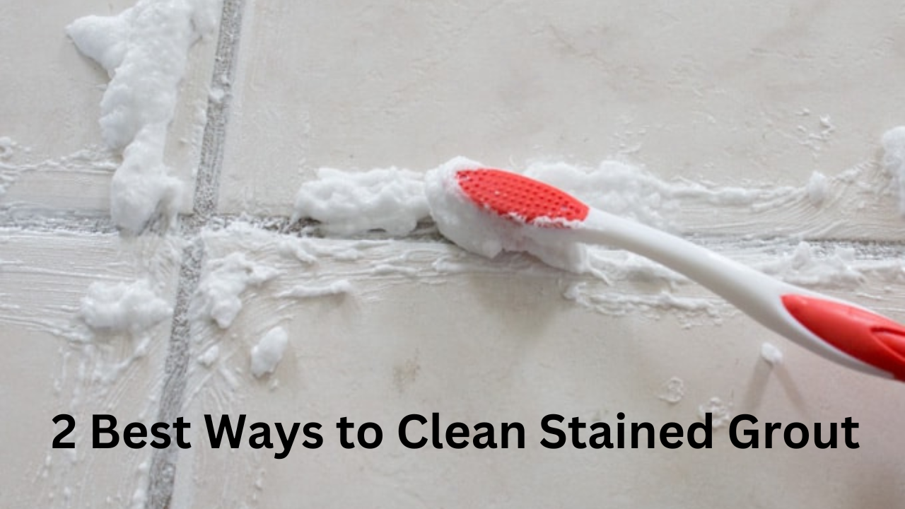 2 Best Ways to Clean Stained Grout 2 Best Ways to Clean Stained Grout